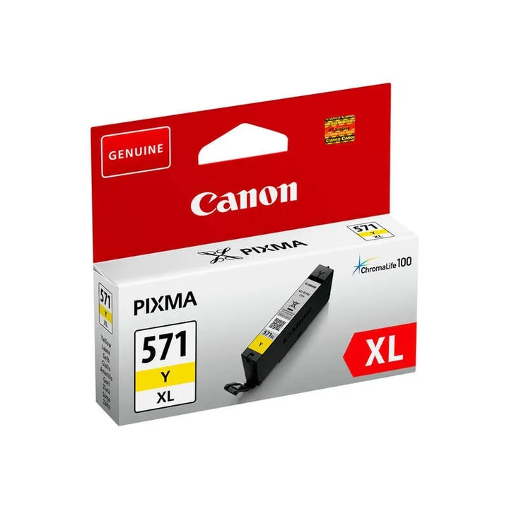 Tinta Canon CLI571YXL Yellow Alta Capacidad