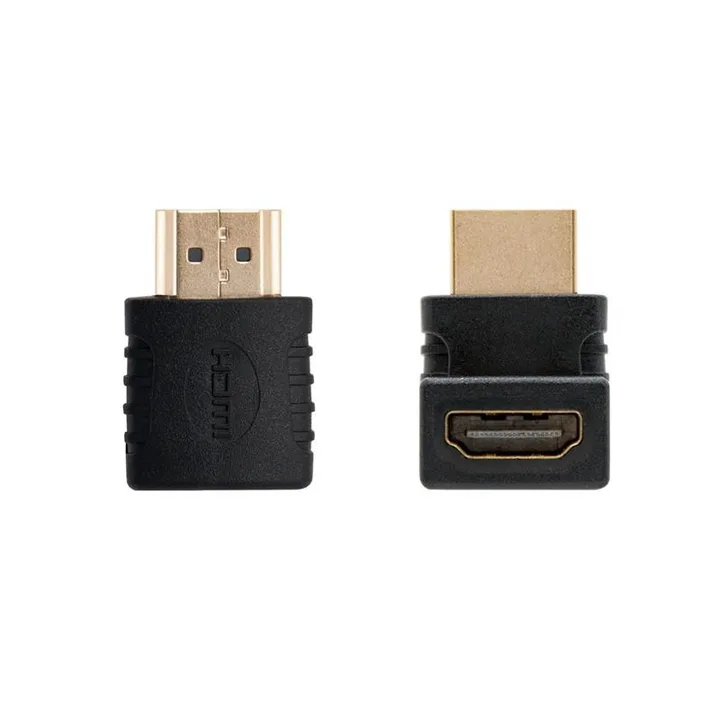 Adaptador Nanocable HDMI V1.3 Acodado A/H-A/M