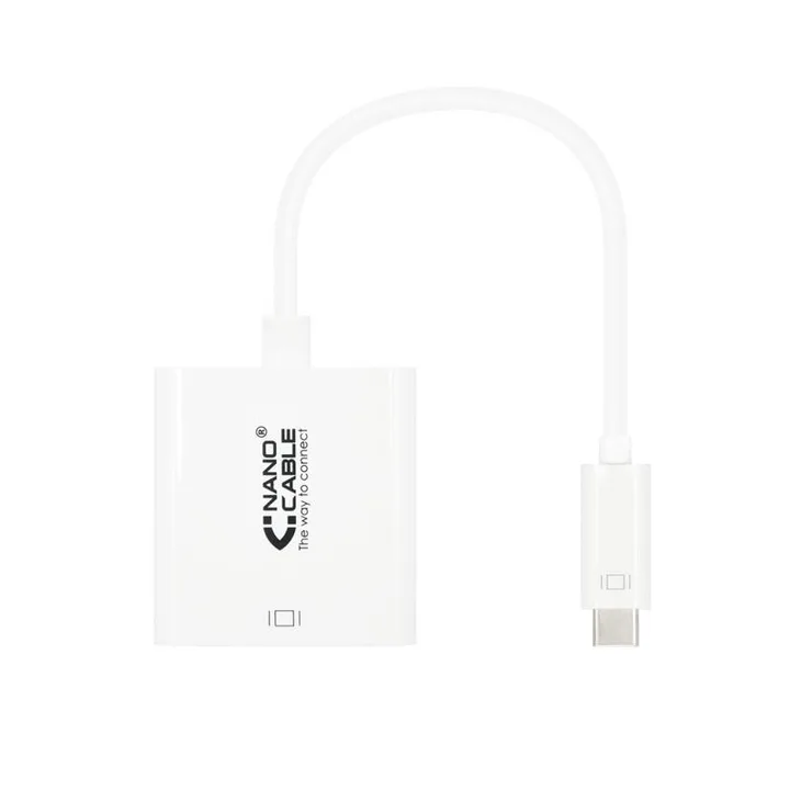 Cable Conversor Nanocable Thunderbolt USB-C C a HDMI 15CM White