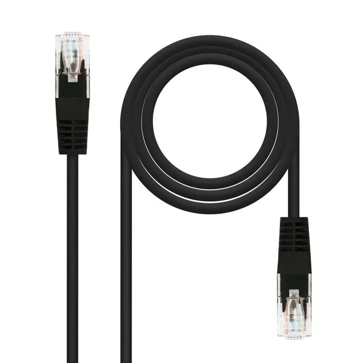 Cable de Red CAT.6 Utp 0.5M Nanocable Black