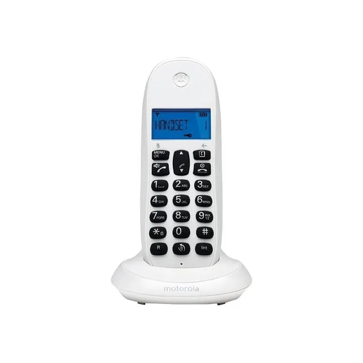 Telefono Motorola C1001 Call Blocking Dect Wireless White