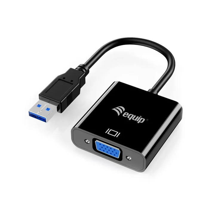 Adaptador Equip USB 3.0 a VGA USB3.0-HDB15/H