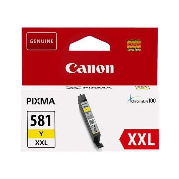 Tinta Canon CLI581CXXL Yellow Alta Capacidad