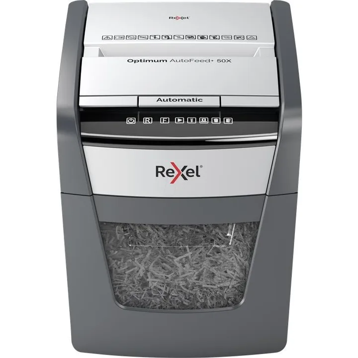 Destructora Rexel Optimum AUTOFEED+ 50X Automatica Confeti