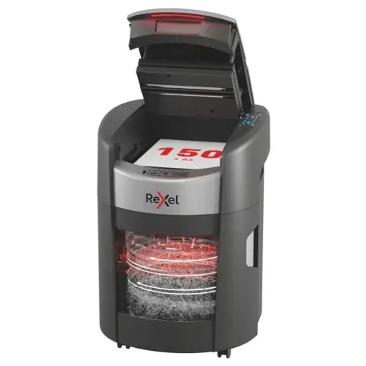 Destructora Rexel Shredmax AUTOFEED+ 150X Corte Particulas