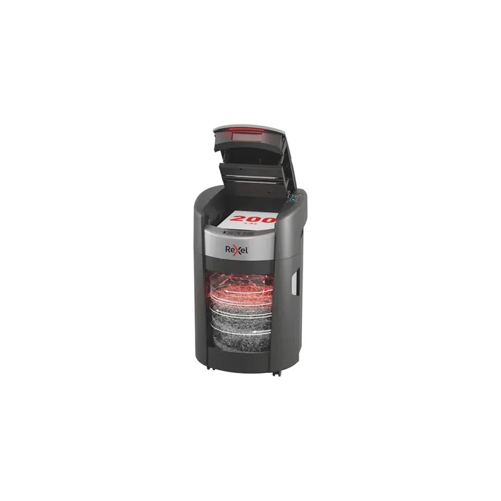 Destructora Rexel Shredmax AUTOFEED+ 200X Corte Particulas
