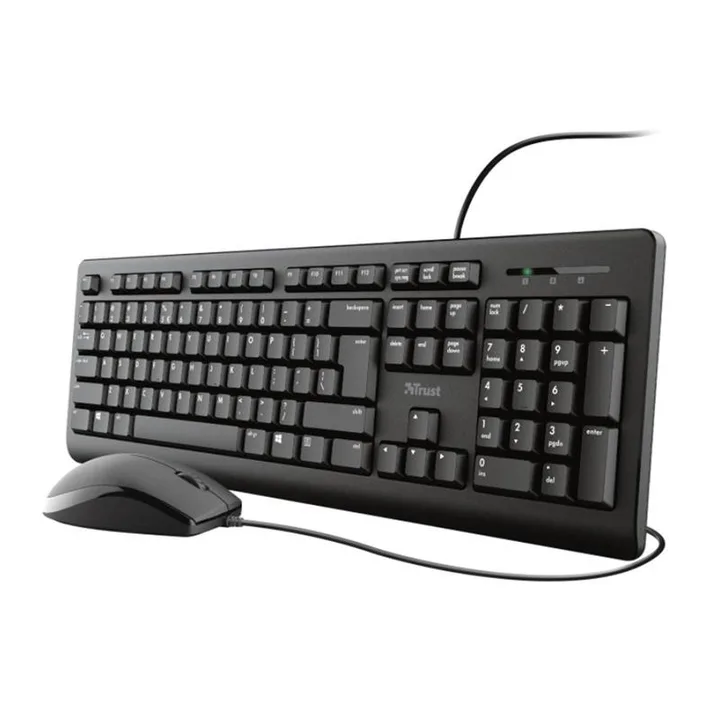 Teclado y ratón Trust TKM-250 USB con cable