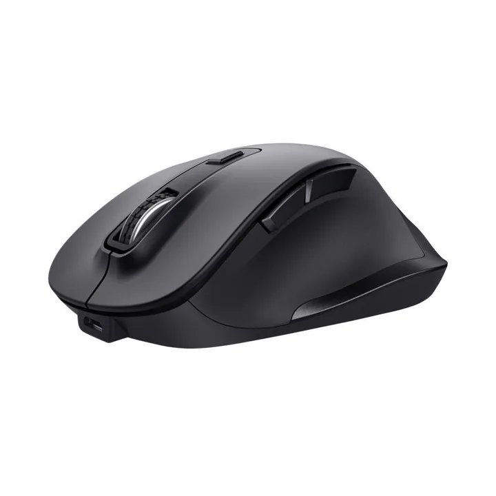 Raton Trust Fyda Comfort Ergonomico Eco Wireless Black