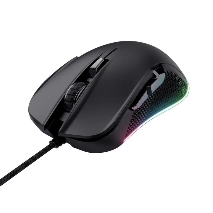 Raton Trust GXT 922 Ybar Gaming RGB Black