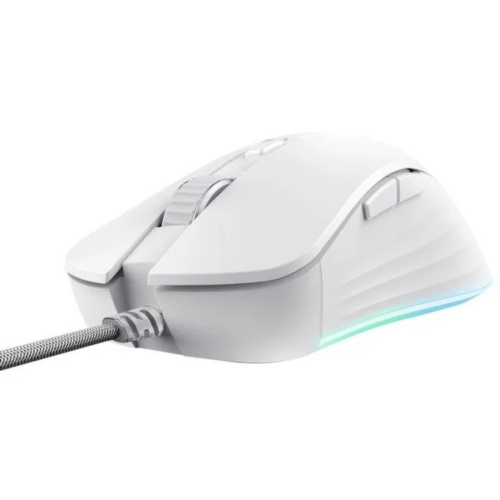 Raton Trust Gaming GXT 924 Ybar RGB USB 25K DPI Whte