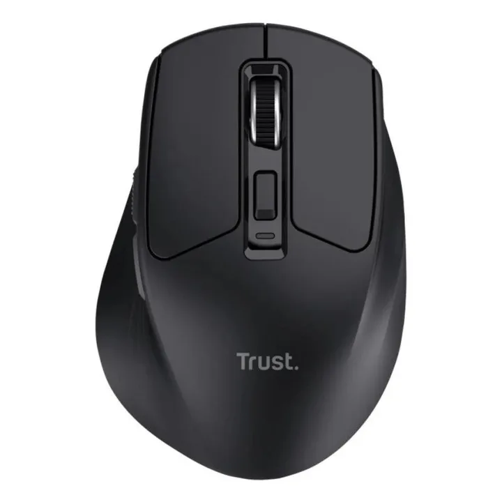 Raton Trust Niven Wireless Recargable USB-C Black