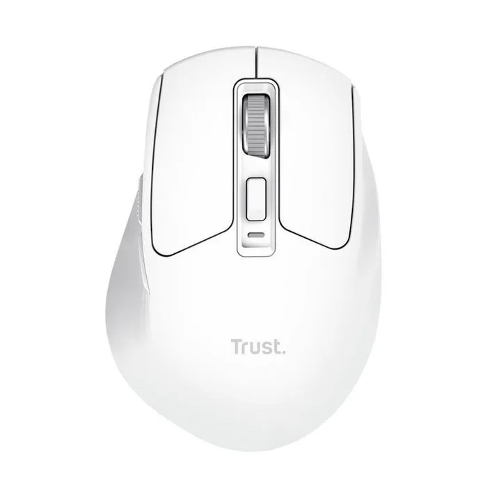 Raton Trust Niven Wireless Recargable USB-C White