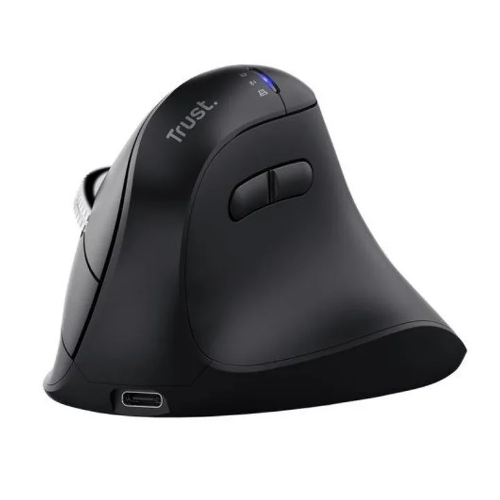 Raton Trust Vyran Wireless Hyperscroll Ergonomico Black