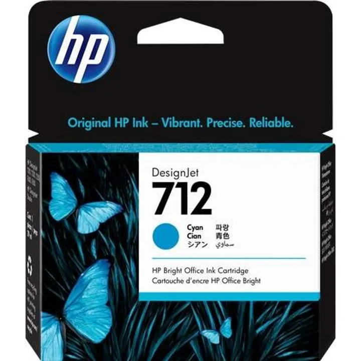 Tinta HP 712 3ED67A Cyan