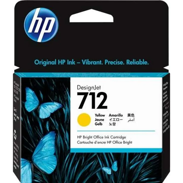 Tinta HP 712 3ED69A Yellow