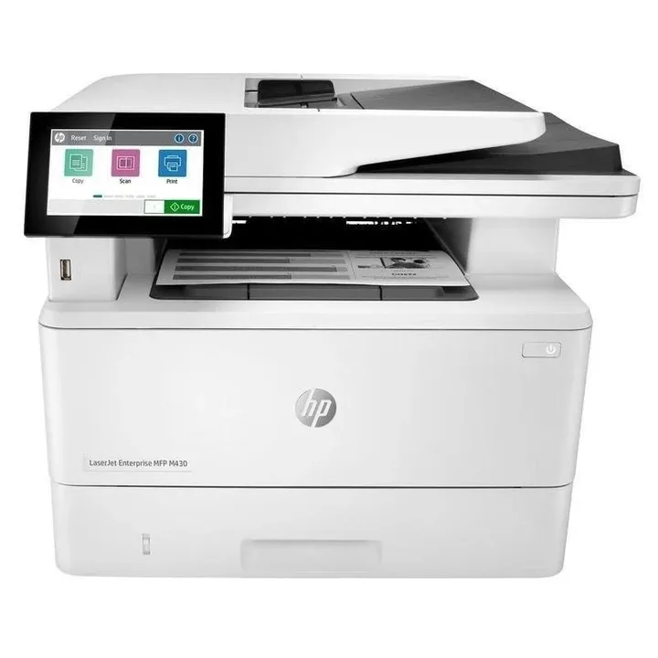 Impresora HP Multifuncion Laser Enterprise M430F Monocromo Duplex White
