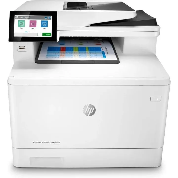 Impresora MFP HP Laser Color Laserjet Enterprise M480F Duplex White