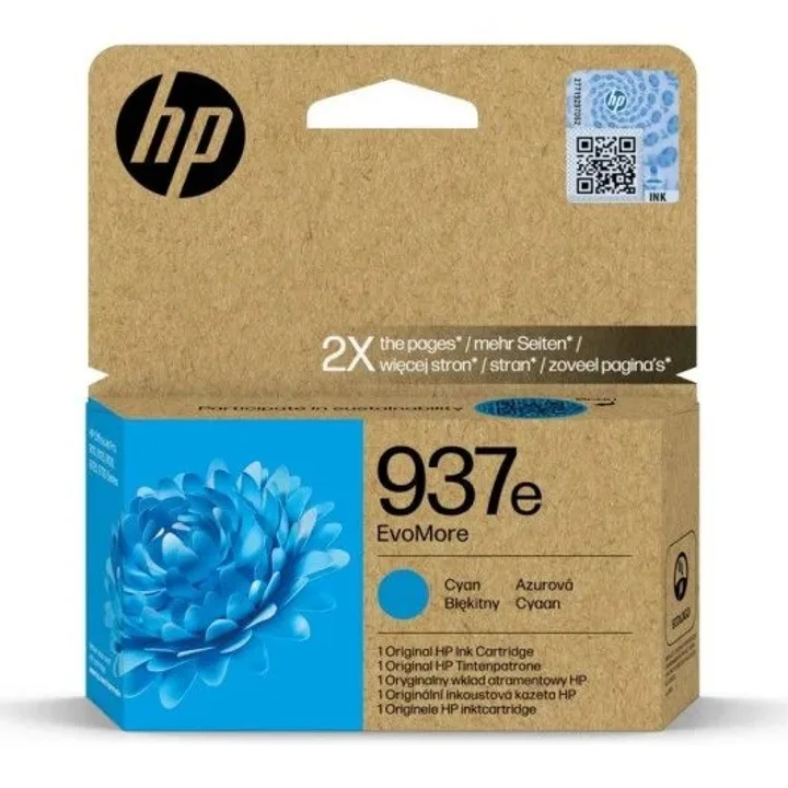 Tinta HP 937E XL Cyan