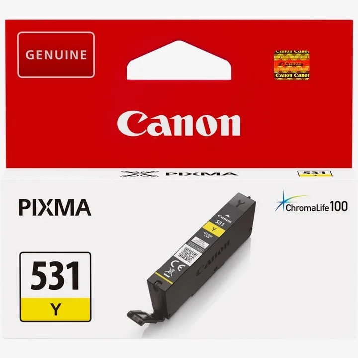 Tinta Canon CLI531 Yellow