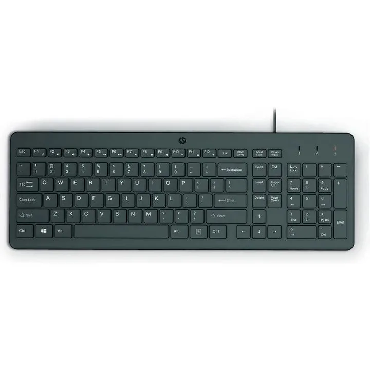 Teclado HP 150 USB Black