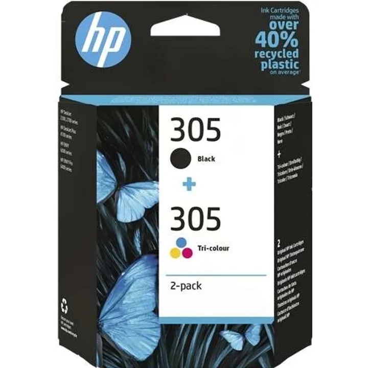 Tinta HP 6ZD17AE 305 Multipack BLACK+COLOR