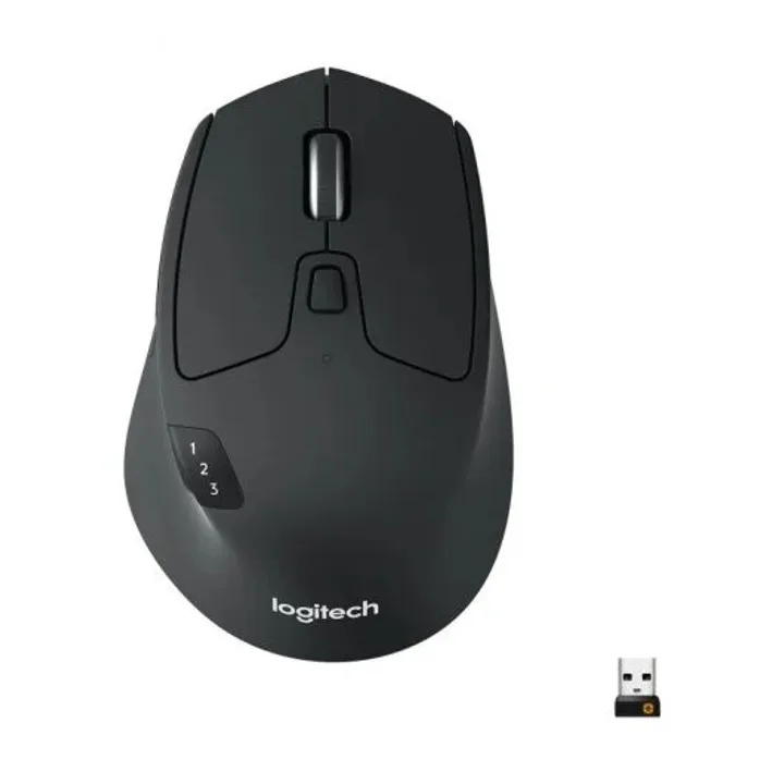 Raton Logitech Triathlon M720 Wireless Bluetooth 1000DPI Black