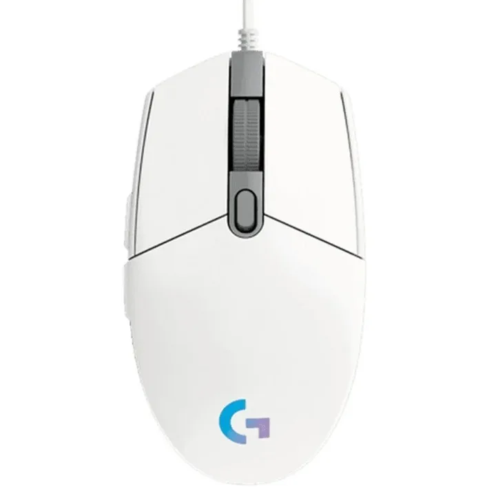 Raton Logitech G102 Lightsync RGB USB White