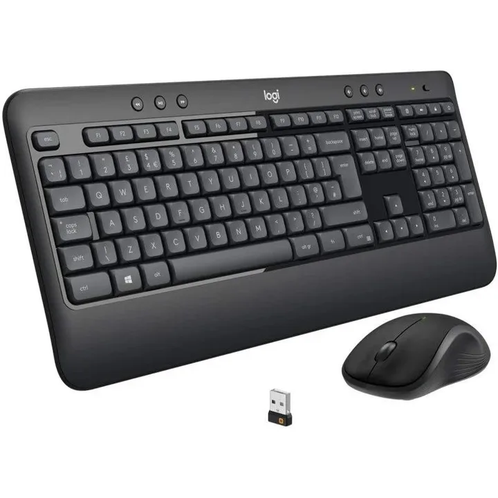 Teclado y ratón Logitech MK540 inalámbrico negro