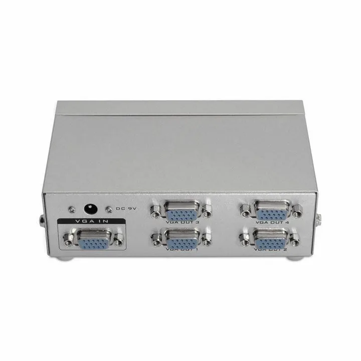 Conmutador KVM Aisens 4PC VGA
