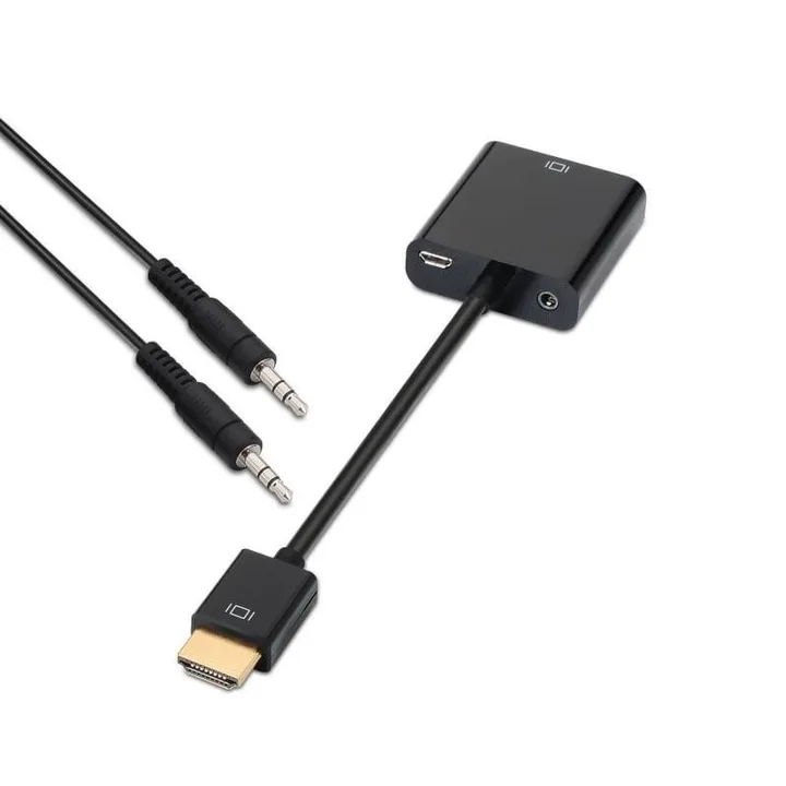 Cable Conversor Aisens HDMI a Svga Black
