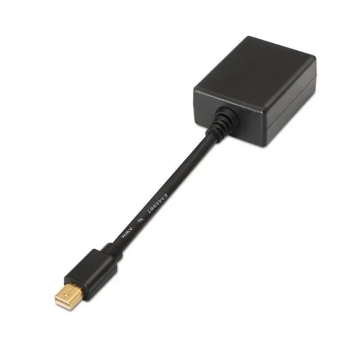 Cable Conversor Aisens Mini DP/M a VGA/H Black