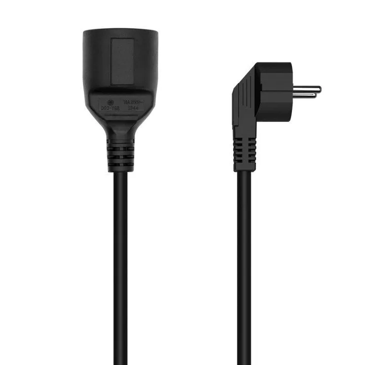 Cable Alargador Alimentacion Schuko PC Aisens 2M Black
