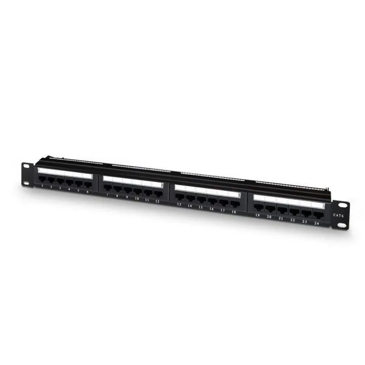 Patch Panel Aisens 19 24 Puertos Cat 6 Utp