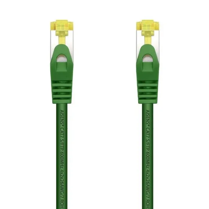 Cable de Red CAT.7 S/FTP 1M Aisens Green