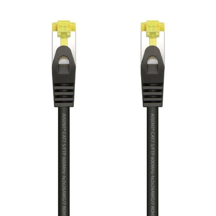 Cable de Red CAT.7 S/FTP 0.25M Aisens Black