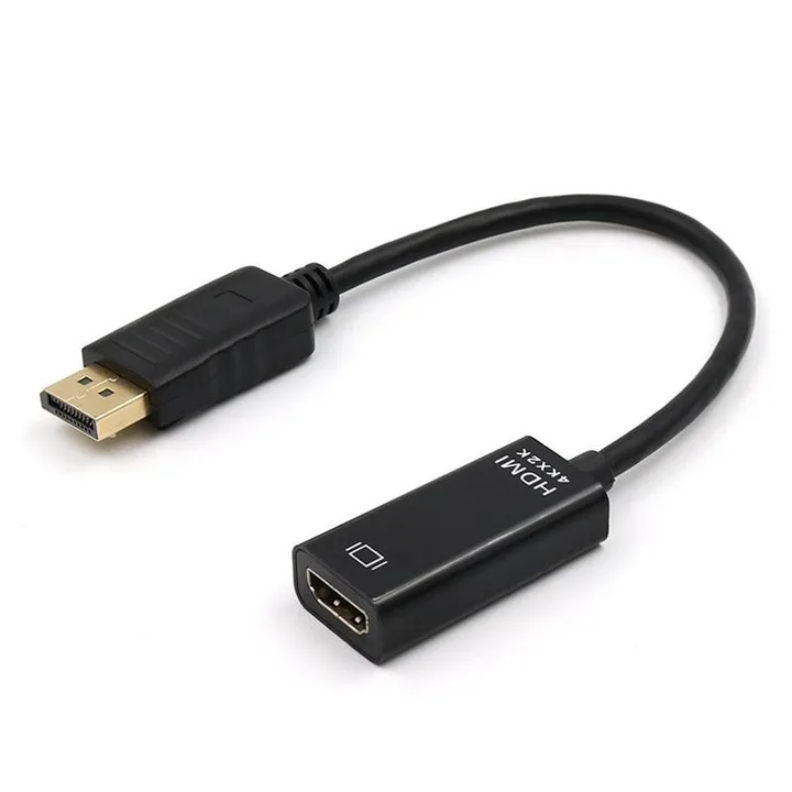 Cable Conversor Oneway Displayport a HDMI DP/M-HDMI/H 4K 15CM Black