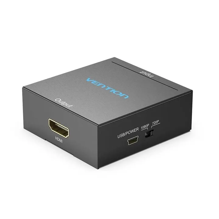 Conversor Vention RCA/H - HDMI/H MINIUSB/H Black