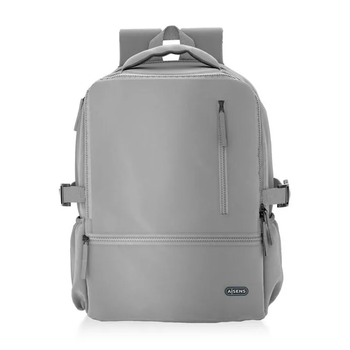Mochila Aisens BP087 repelente al agua para portátil de 15,6″, gris