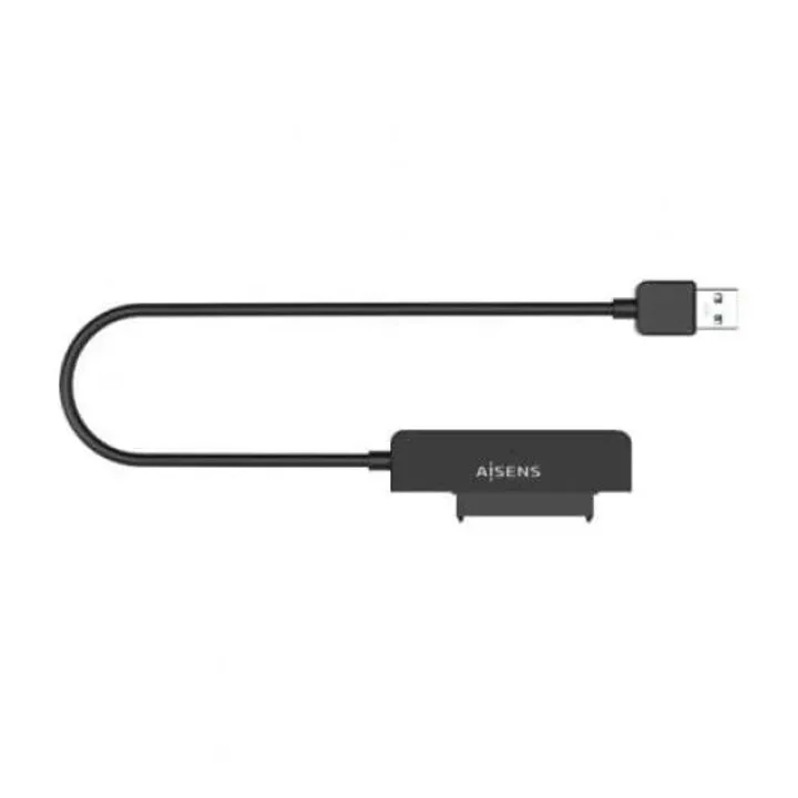 Adaptador USB 3.1 USB-A - Sata 2.5/3.5 Aisens Black
