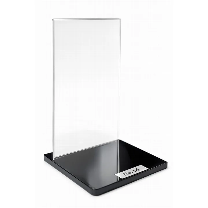 Soporte publicitario AVPOS para pulsador de mesa