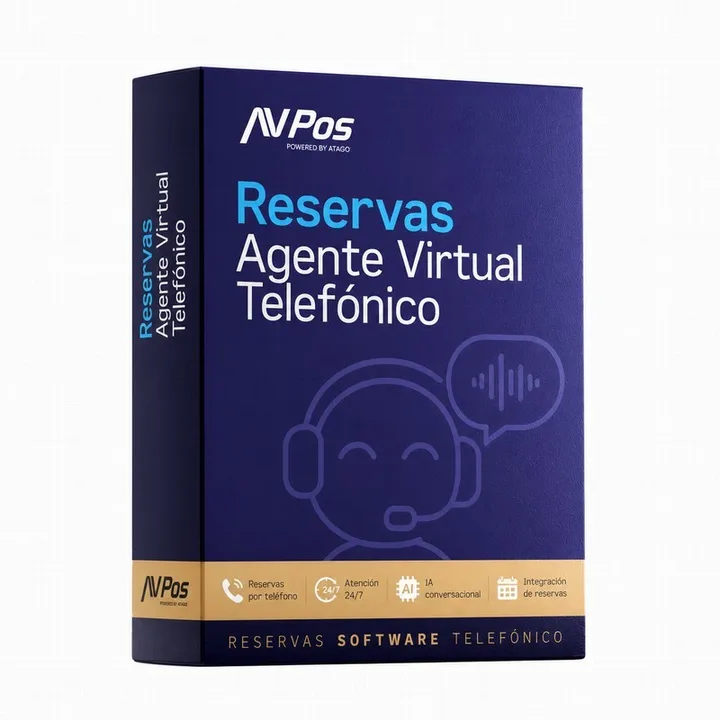Agente telefónico con IA para reservas AVPOS (licencia anual)