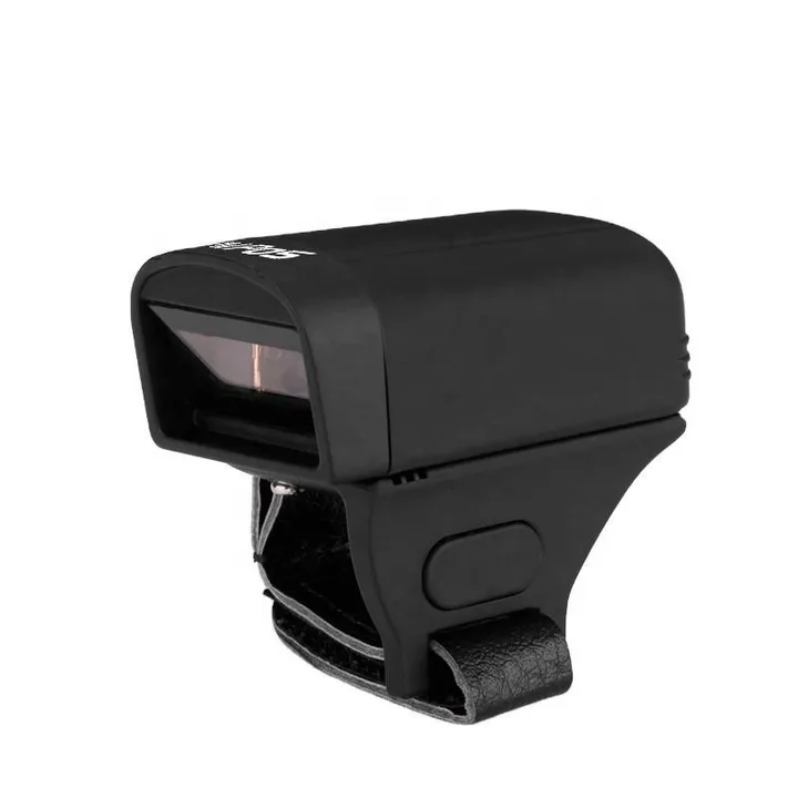 Lector de códigos de dedo AVPOS BT02 1D, 2D y QR Bluetooth