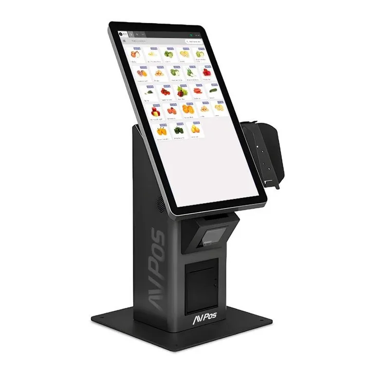 Kiosko Autoservicio AVPOS Sobremesa 22 I3 10TH/8GB/256GB/WIFI/PRINTER/2D