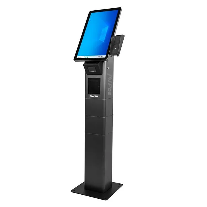 Pedestal de suelo AVPOS para kioskos de sobremesa DK