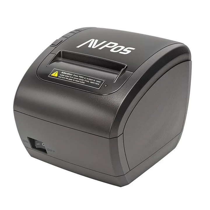 Impresora de tickets AVPOS TC90W 80 mm USB, red y Wi‑Fi