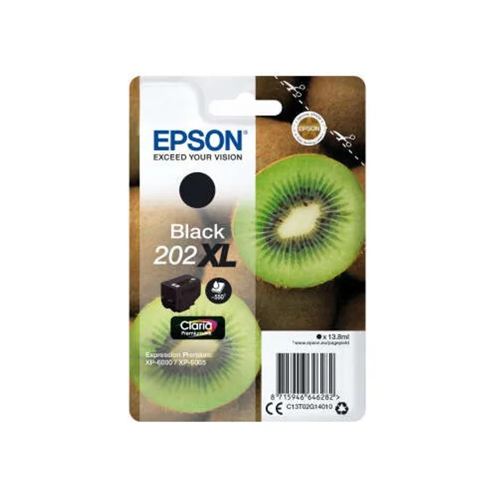 Tinta Epson C13T02G14010 T02G1 Black 202XL