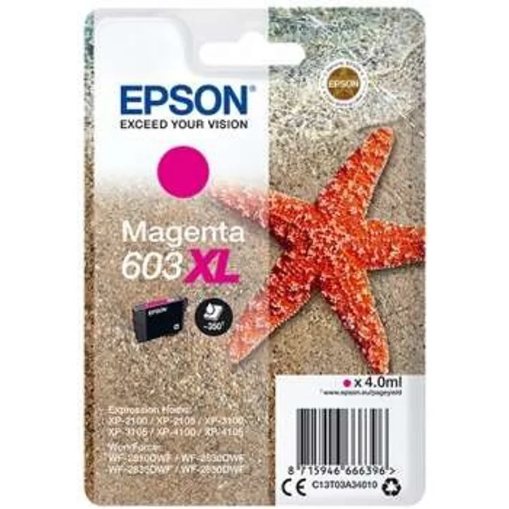 Tinta Epson C13T03A34010 Magenta T03A3 Nº603XL