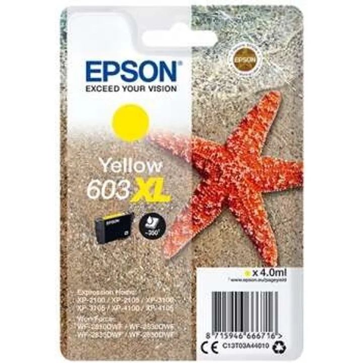 Tinta Epson C13T03A44010 Yellow T03A4 Nº603XL