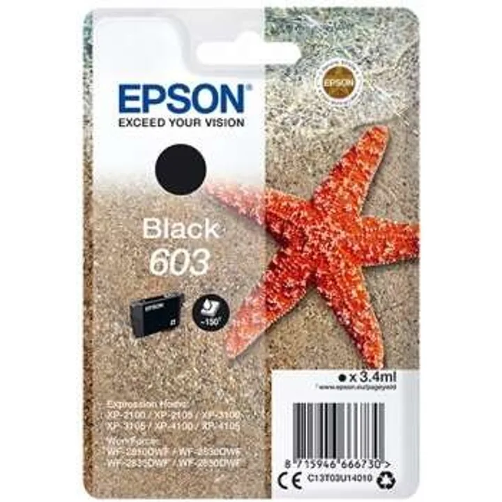 Tinta Epson C13T03U14010 Black T03U1 Nº603