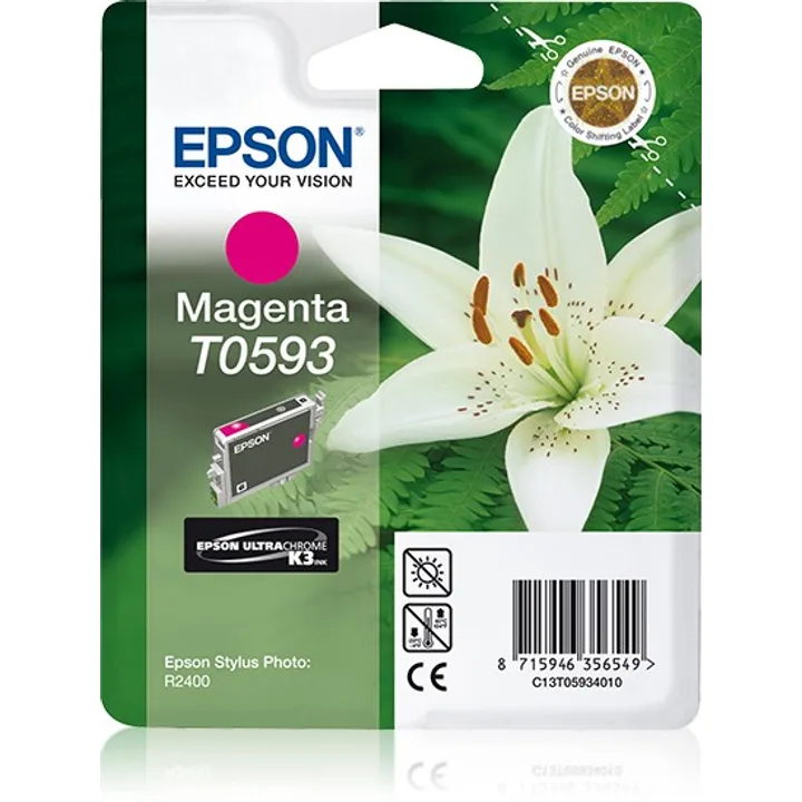 Tinta Epson C13T05934010 Magenta T0593